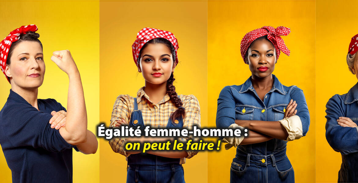 Photo de Égalité femme-homme : on peut le faire !